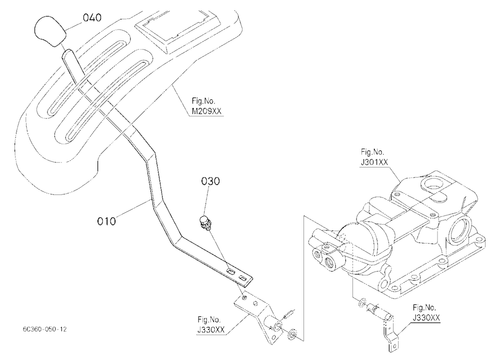 Hydraulic Control Lever