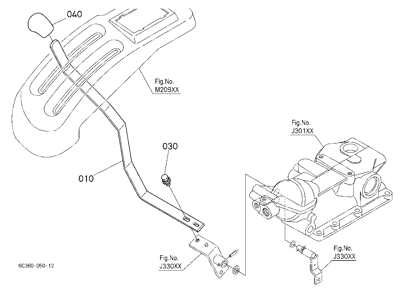Hydraulic Control Lever