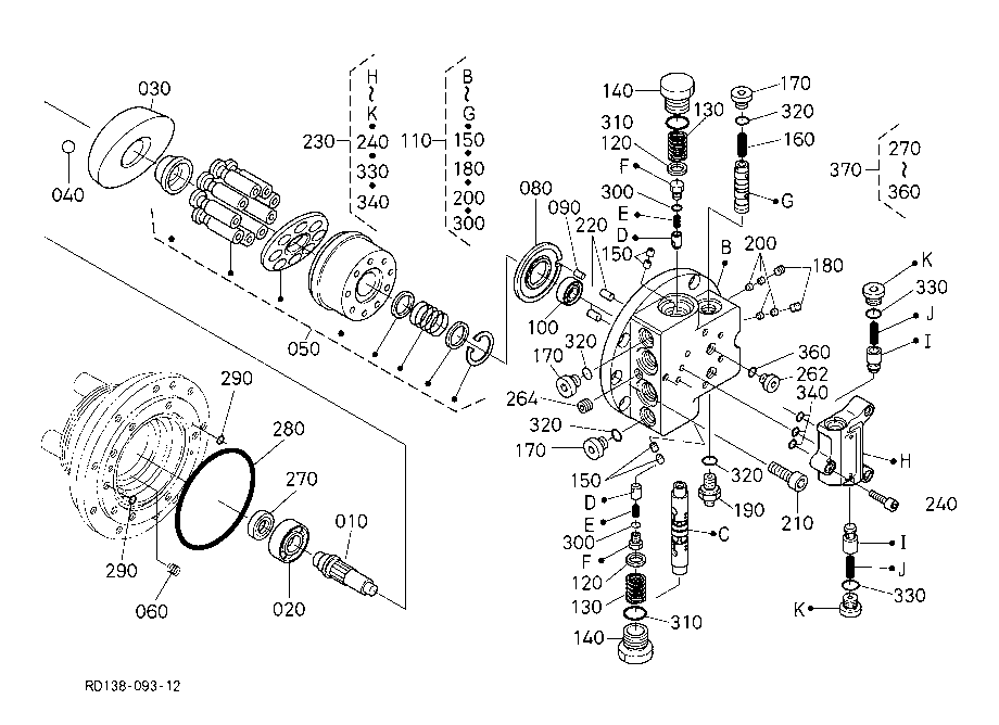 Drive Motor And Component Parts