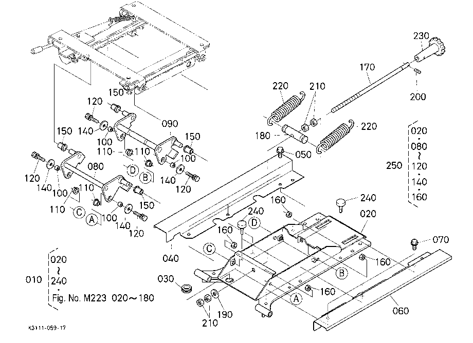 Seat Suspension 1 [Component Parts]