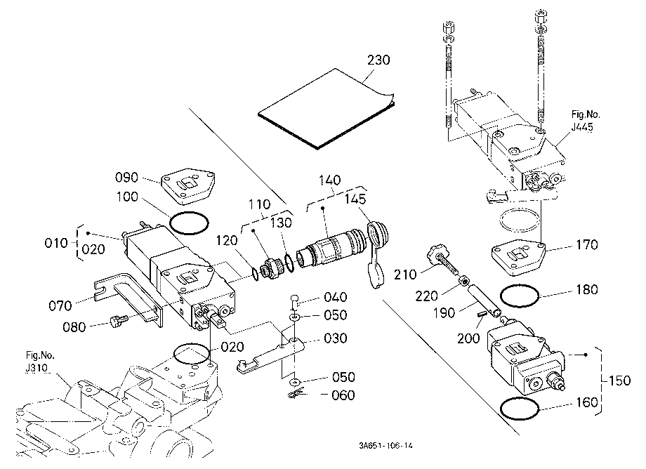 Auxiliary Control Valve Kit (Fc) (W/G No.M9585) [O
