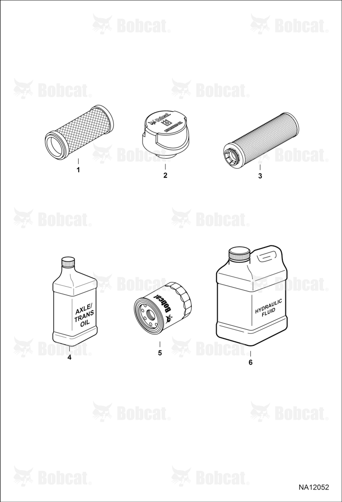 Scheduled Maintenance Items (Every 1000 Hours)
