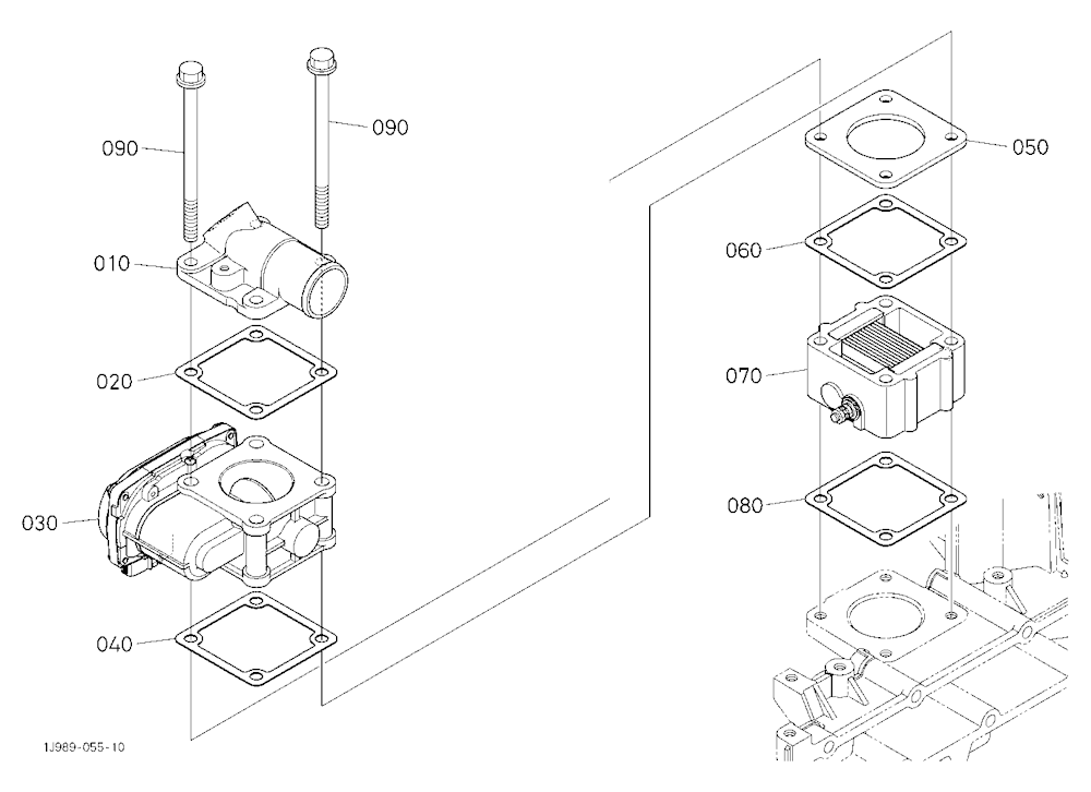 Air Cleaner Flange And Throttle Valve