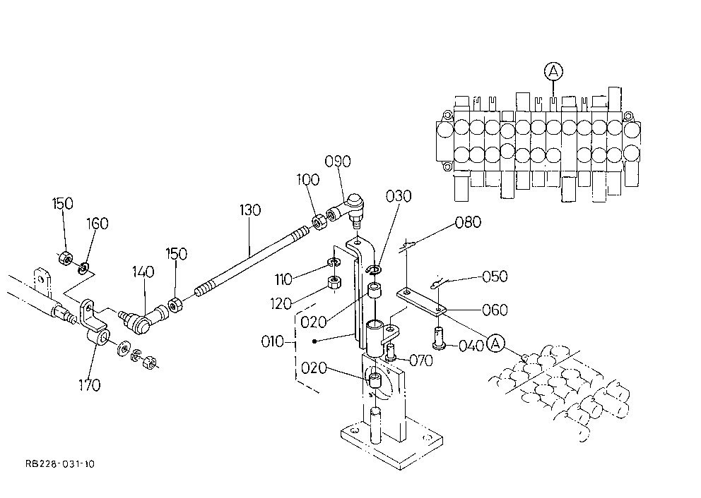 Control Lever (S/P 1)