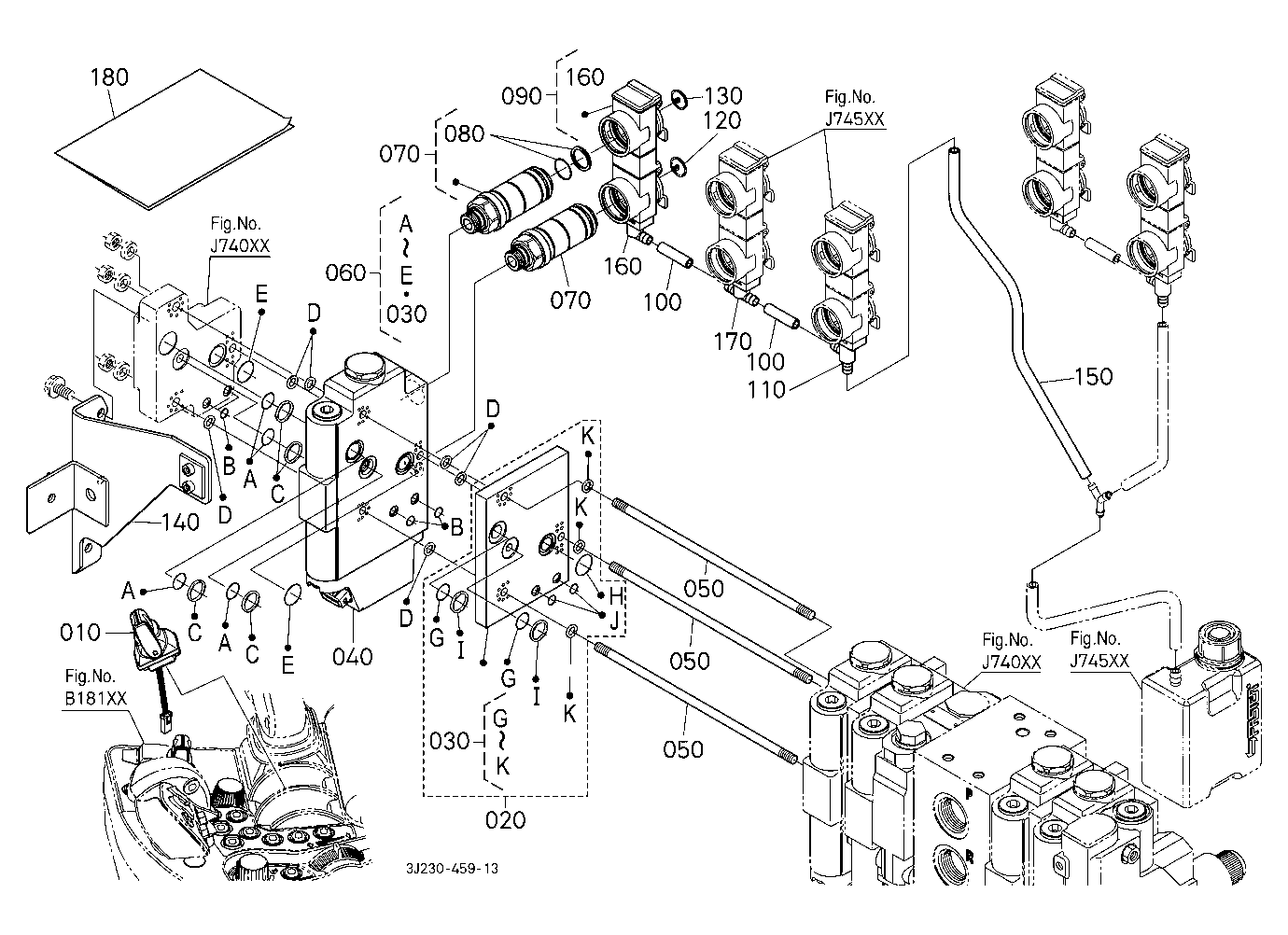 Auxiliary Control Valve Kit (Elec.5Th) (W/G No.M38
