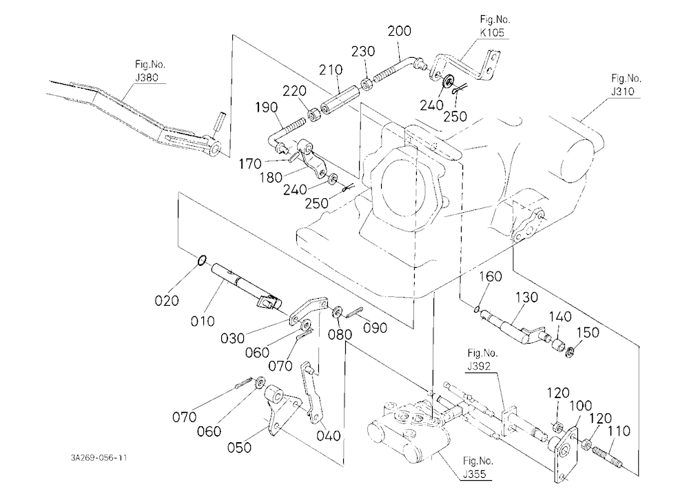 Draft Control Shaft