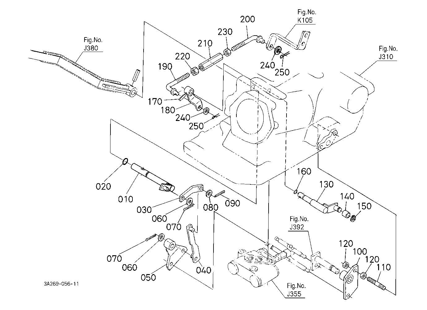 Draft Control Shaft