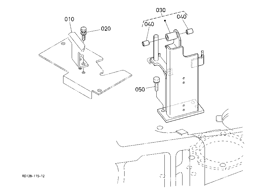 Control Pedal (Swivel/ Swing Change 2)