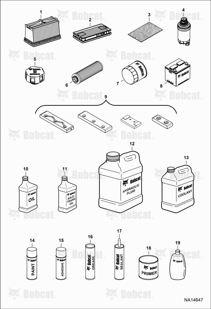Maintenance Items (Service Parts)