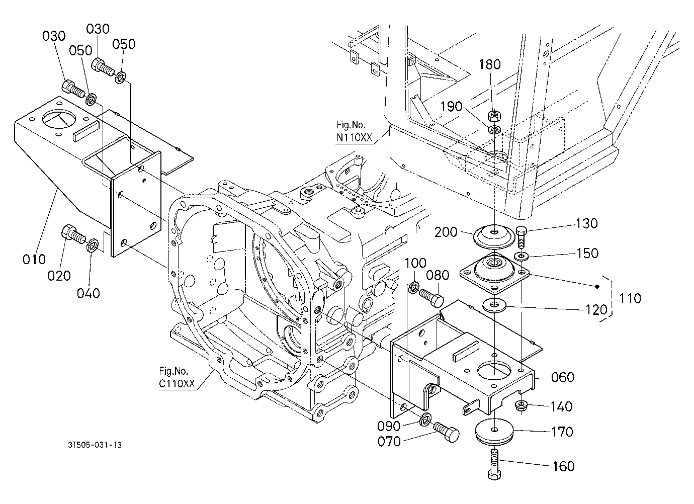 Cab Bracket Front