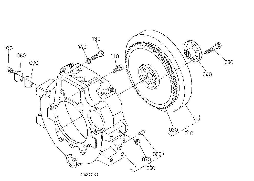 Flywheel [With Ind-Pto]