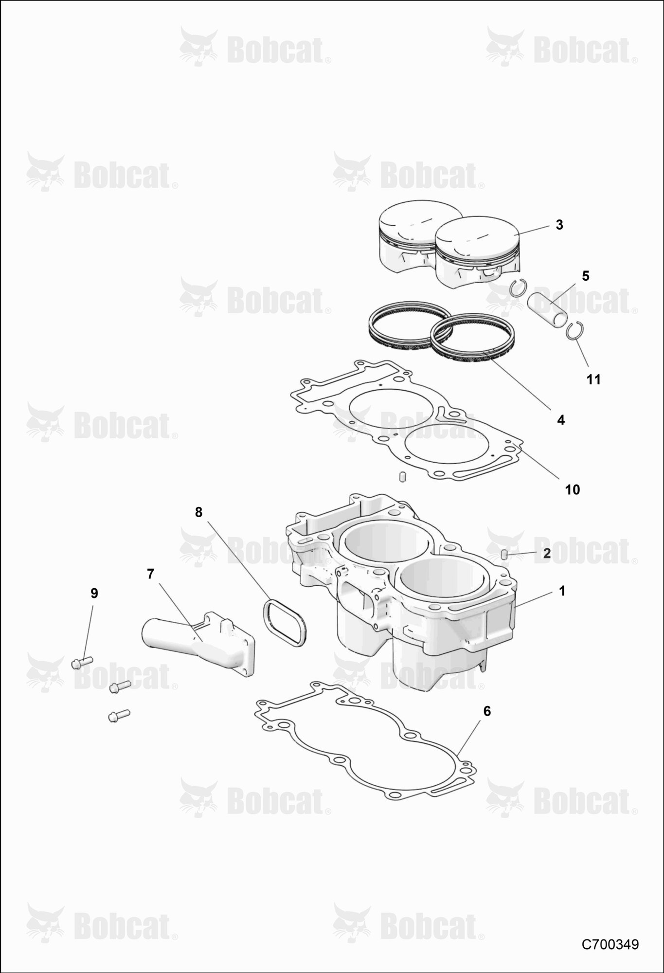 ENGINE, Cylinder & Piston