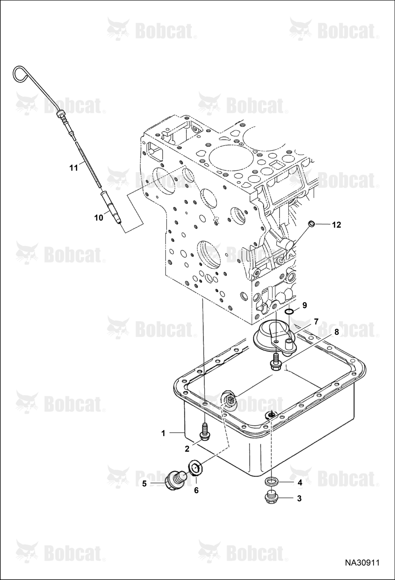 Oil Pan & Dipstick