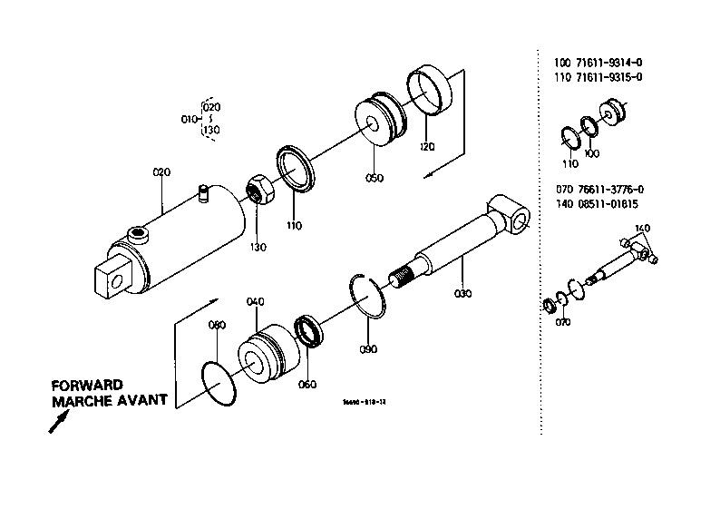 Lift Cylinder [Component Parts]