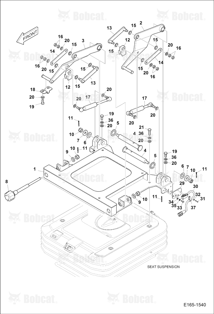 Seat Sliding Plate
