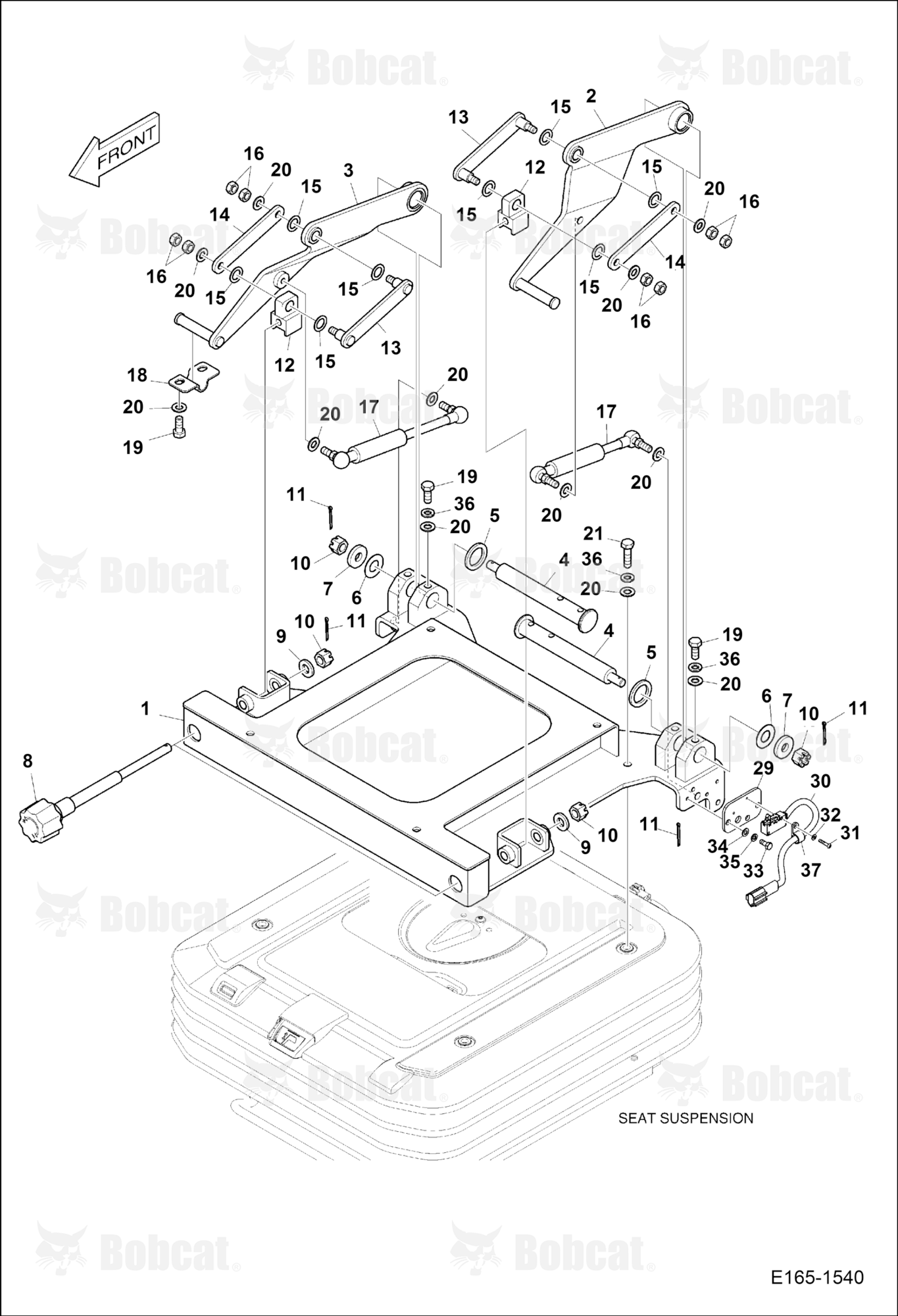 Seat Sliding Plate