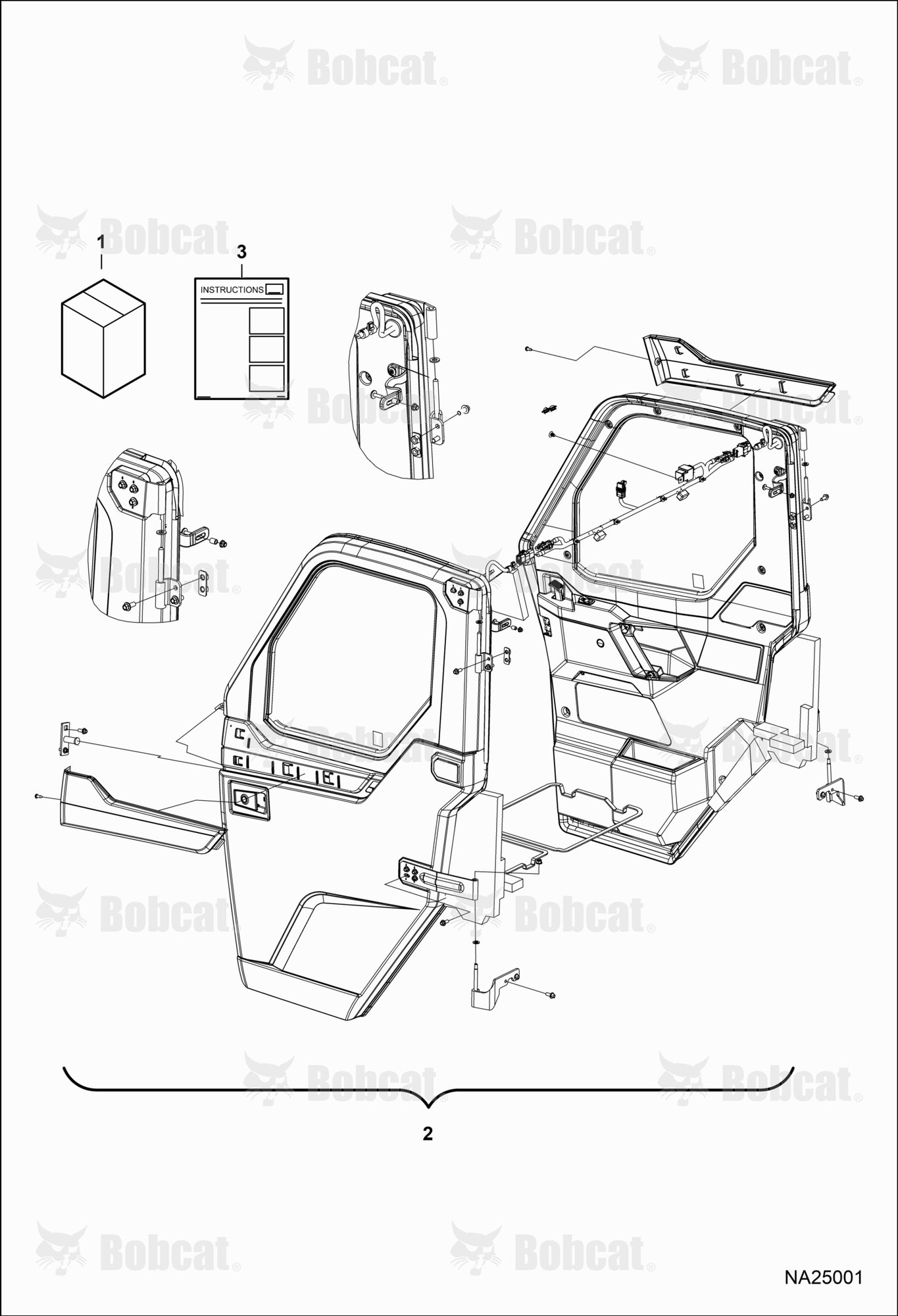 Power Front Door Kit