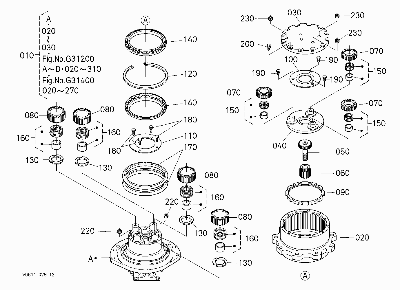 HST MOTOR (COVER) [COMPONENT PARTS]
