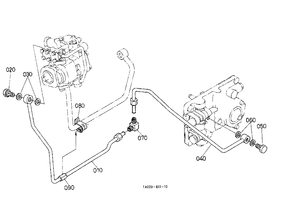Pto Hydraulic Oil Line [Gst Type] [W/O Ind-Pto]