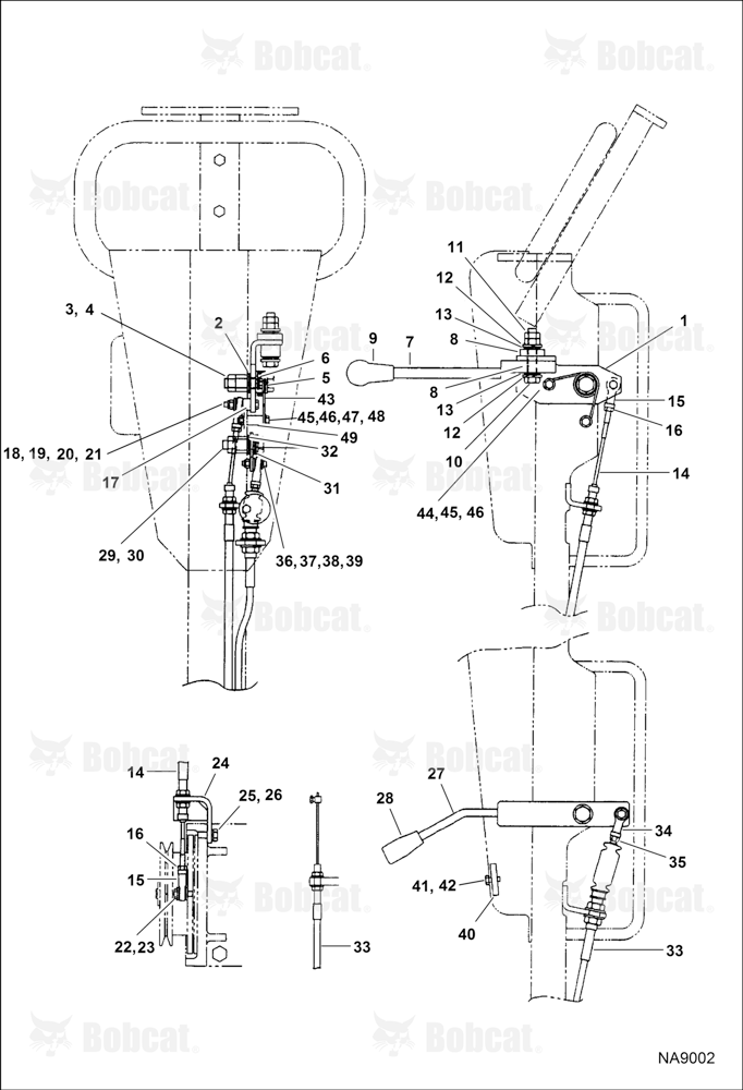Vibration LEVER/THROTTLE Lever