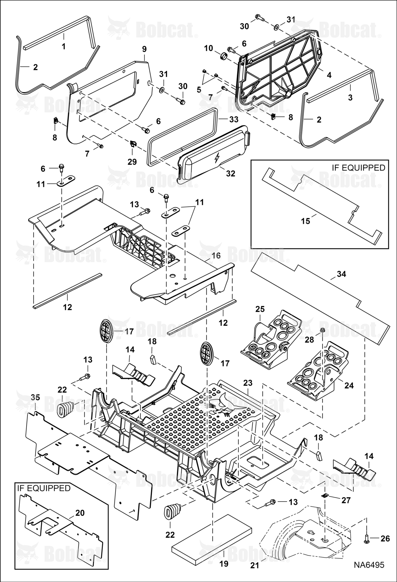 Panels (Floor Pan) (Manual Controls)