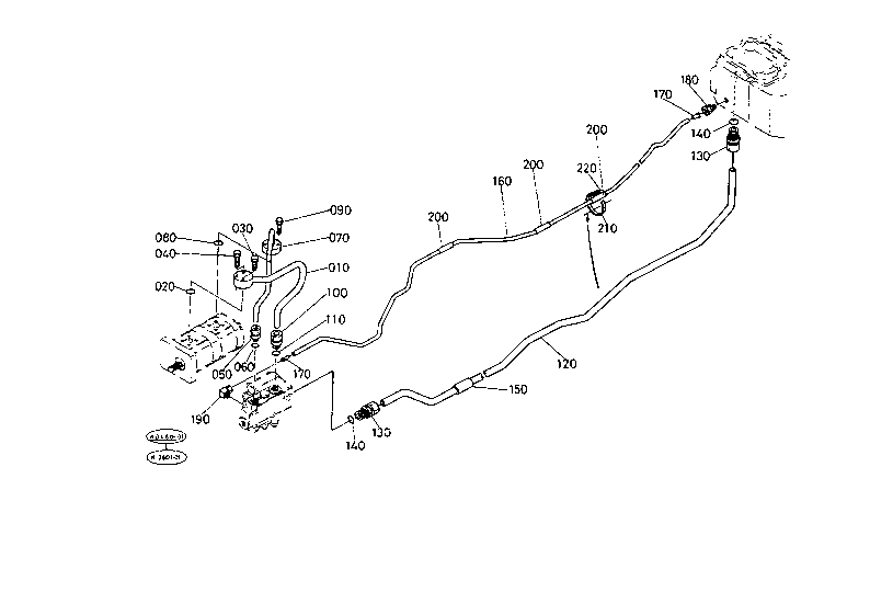 Hydraulic Pipe (Delivery) [New Type]