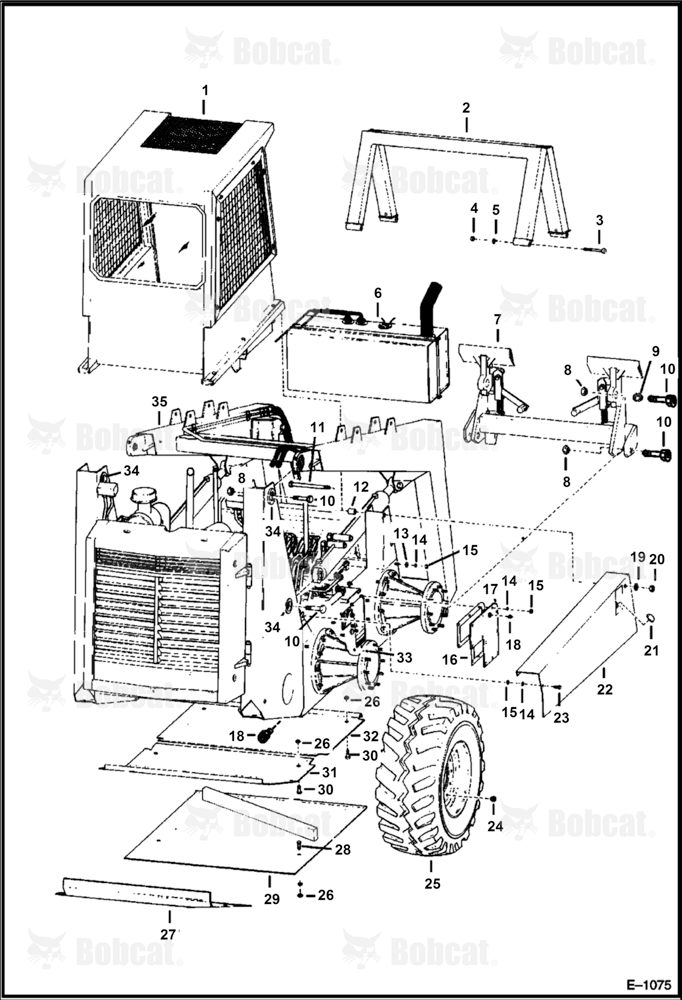 Main Frame & Attaching Parts