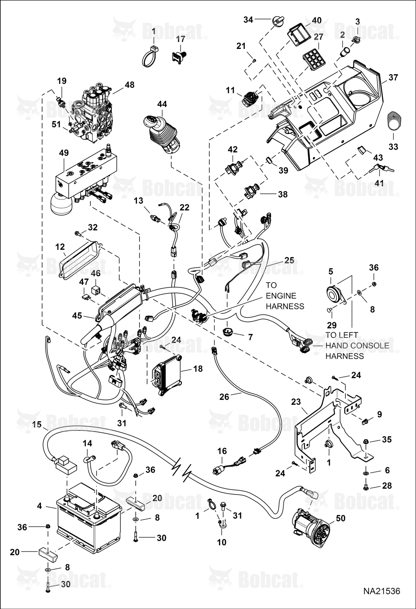 Controls Electrical (RH Console)