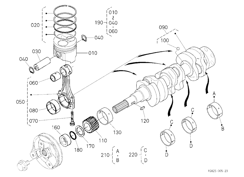 Piston And Crankshaft