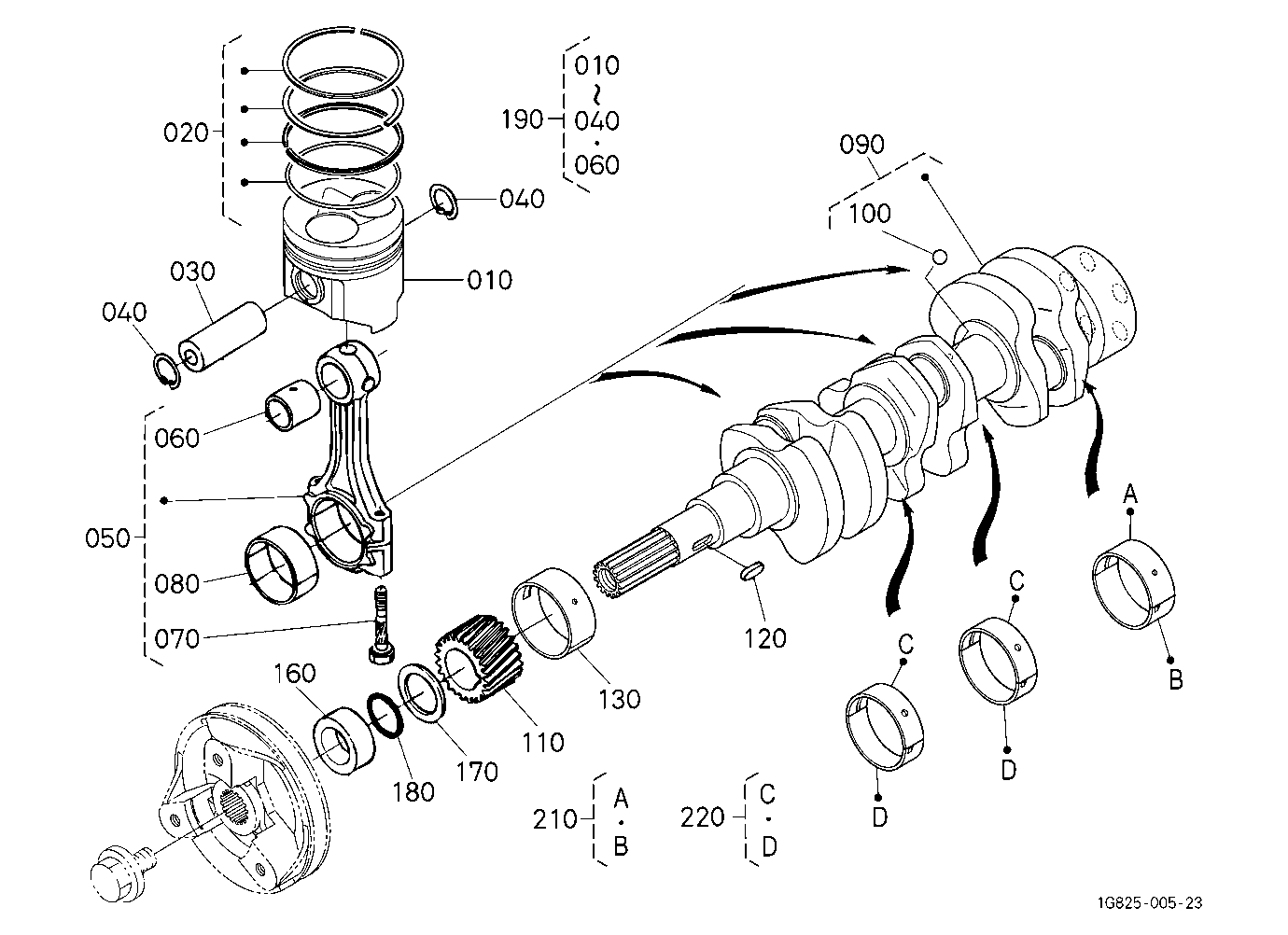 Piston And Crankshaft