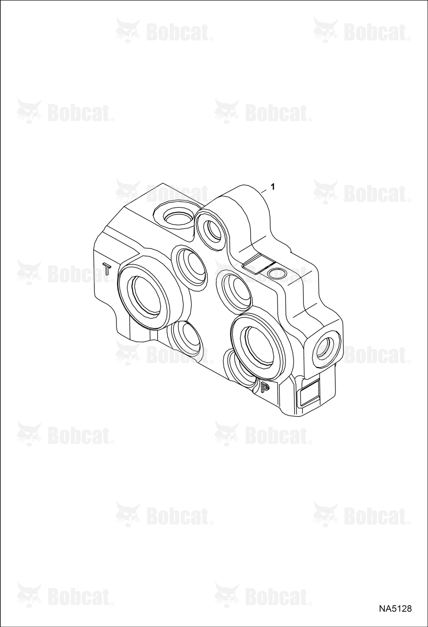 Hydraulic Control Valve (Outlet Section)