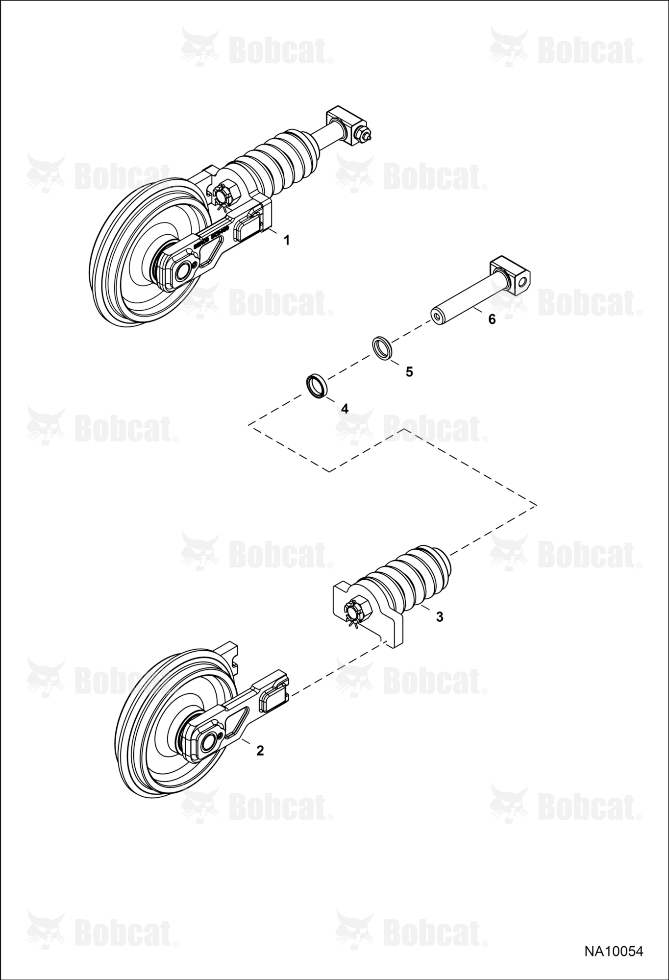 Track Tensioner / Front Idler
