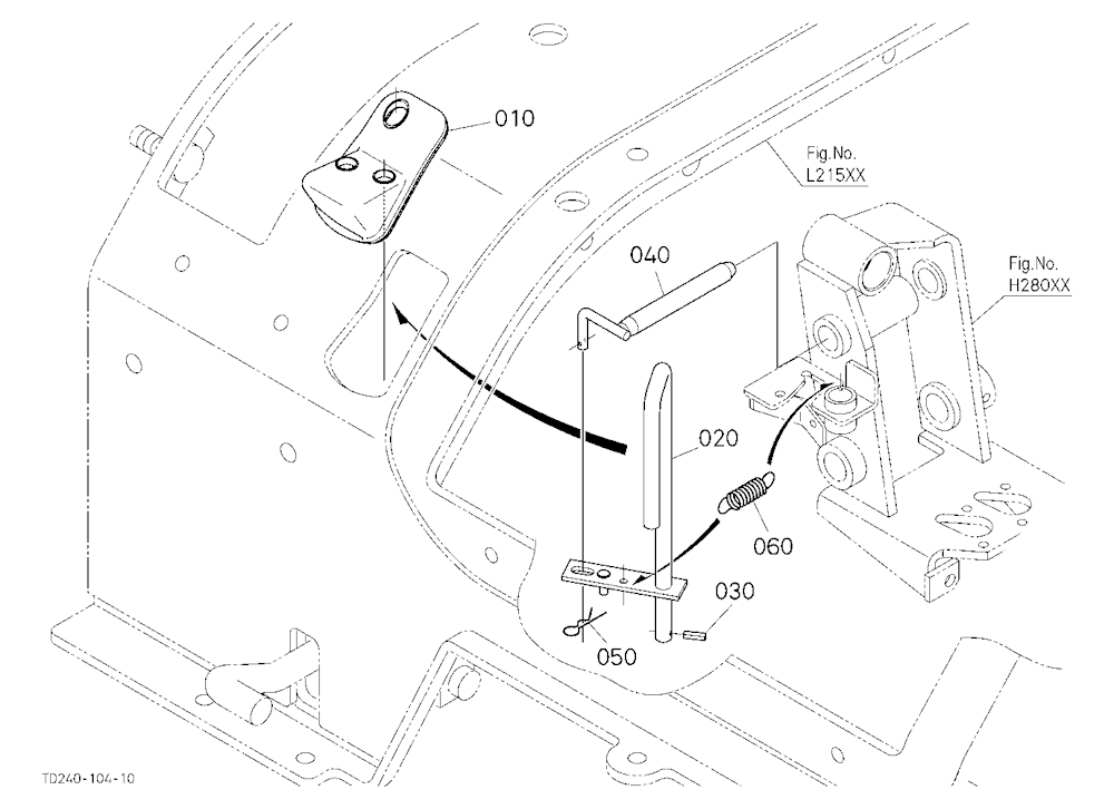Loader Lock Lever
