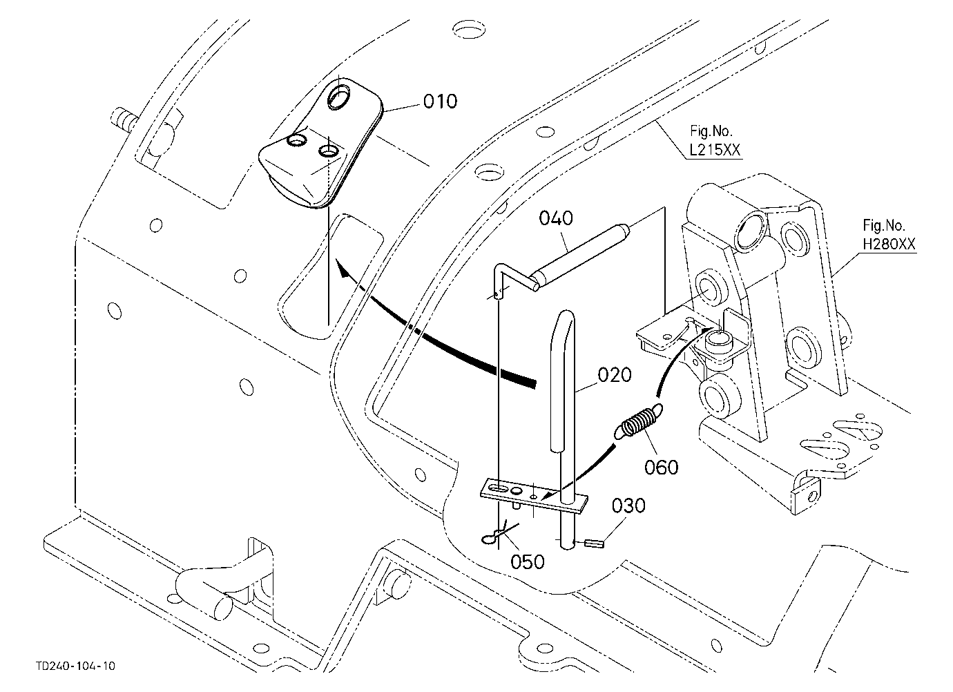 Loader Lock Lever