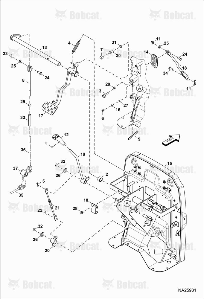 Steering Column (LH Controls)