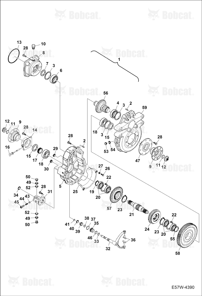 Gear Box B3WU11001 - B3WU12201