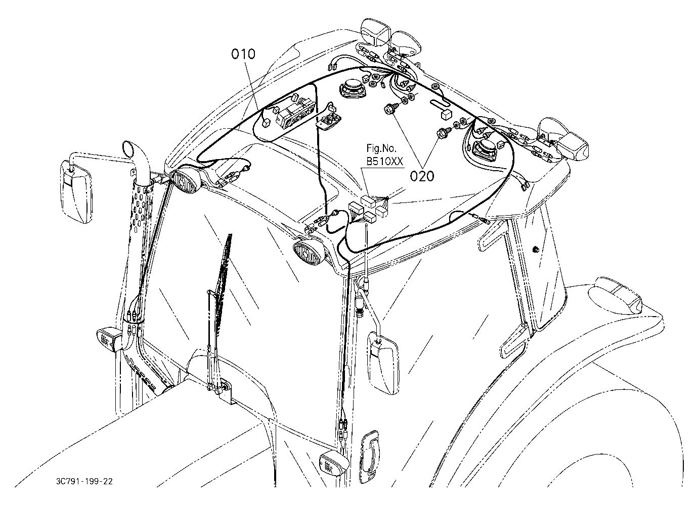 Electrical Wiring (Cab) [New]