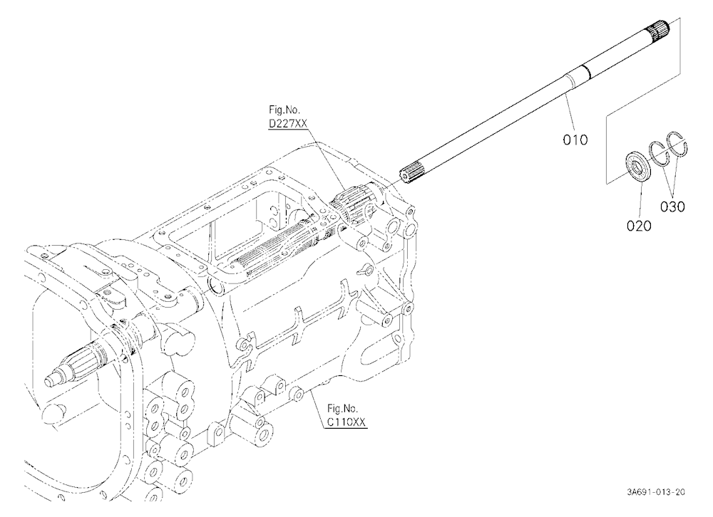 Pto Propeller Shaft [Cab Type]