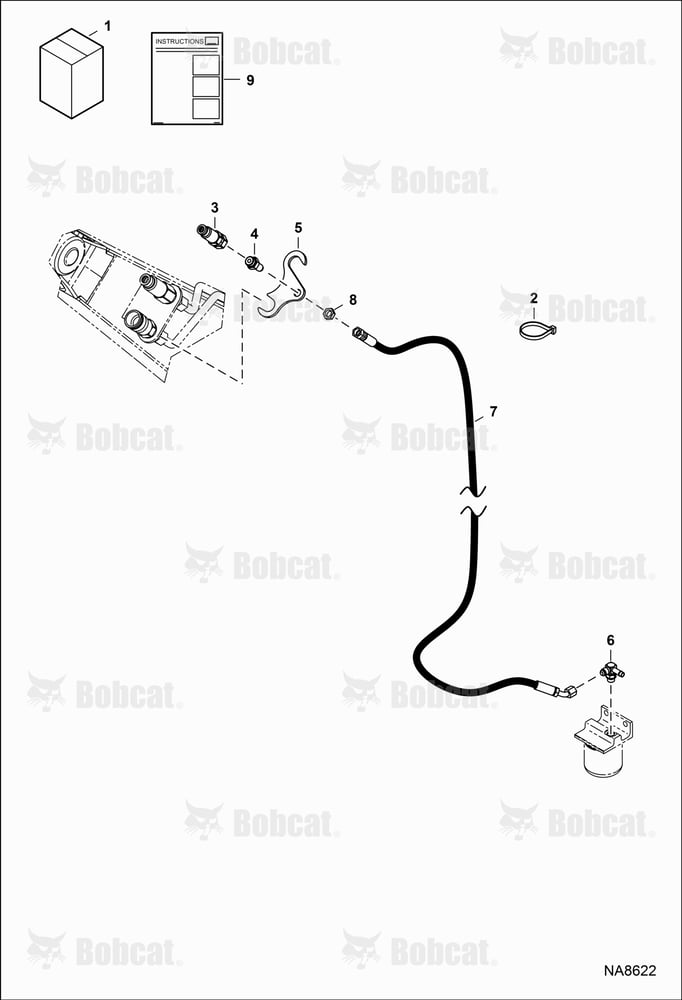 Case Drain Kit (arm option)