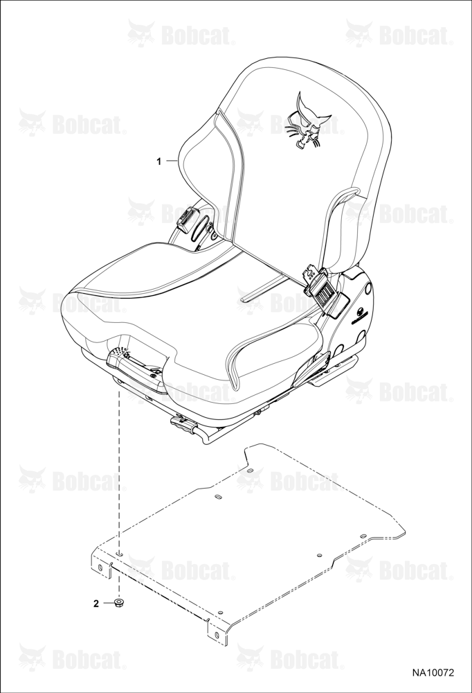 Seat (Suspension) (Cloth)