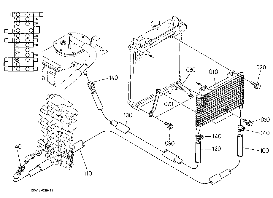 Oil Piping (Oil Cooler)