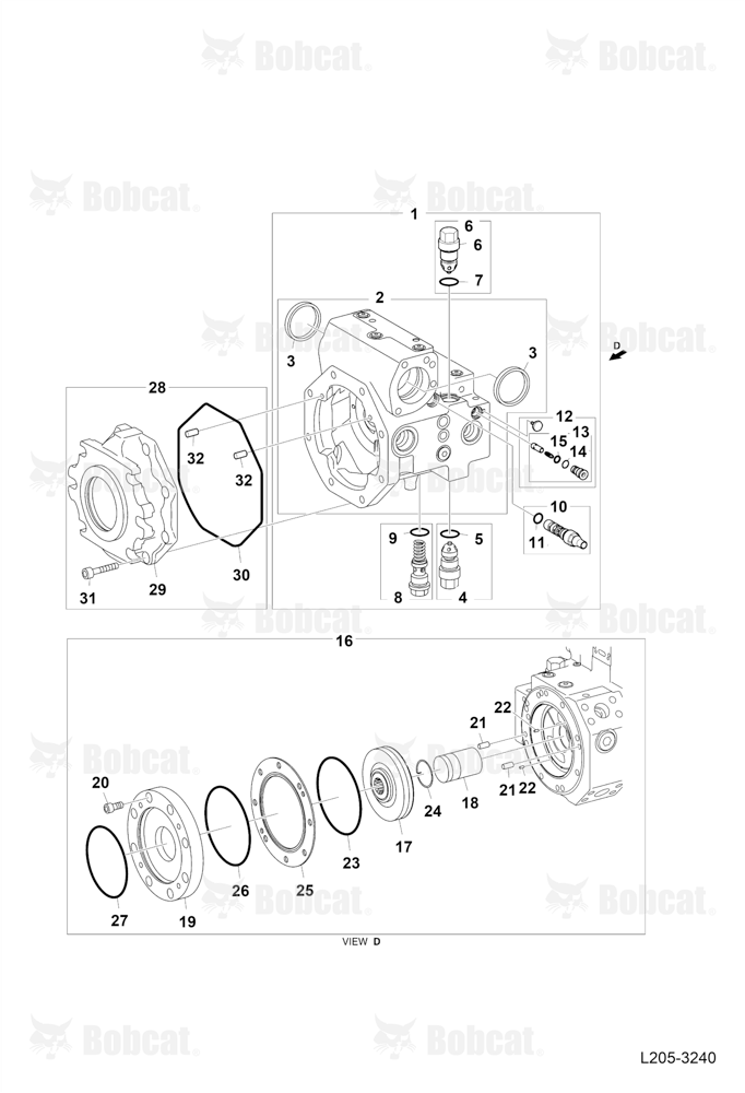 HST Pump (Housing)