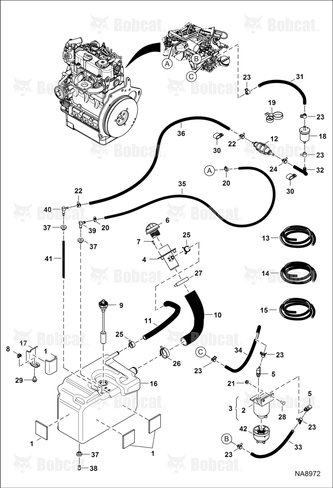 Engine & Attaching Parts (Fuel System)