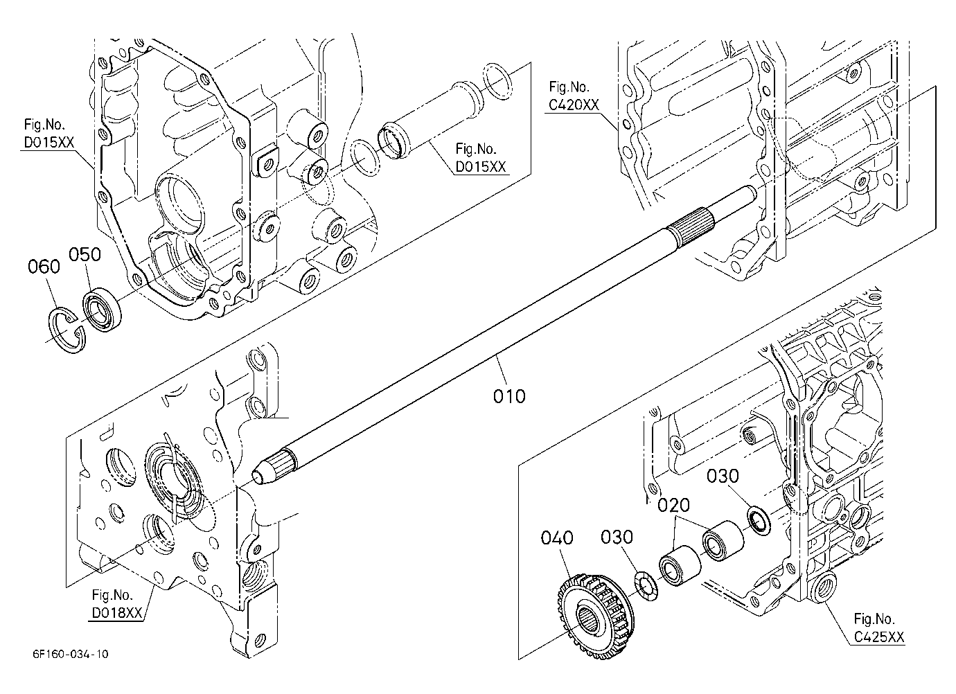 Front Wheel Propeller Shaft