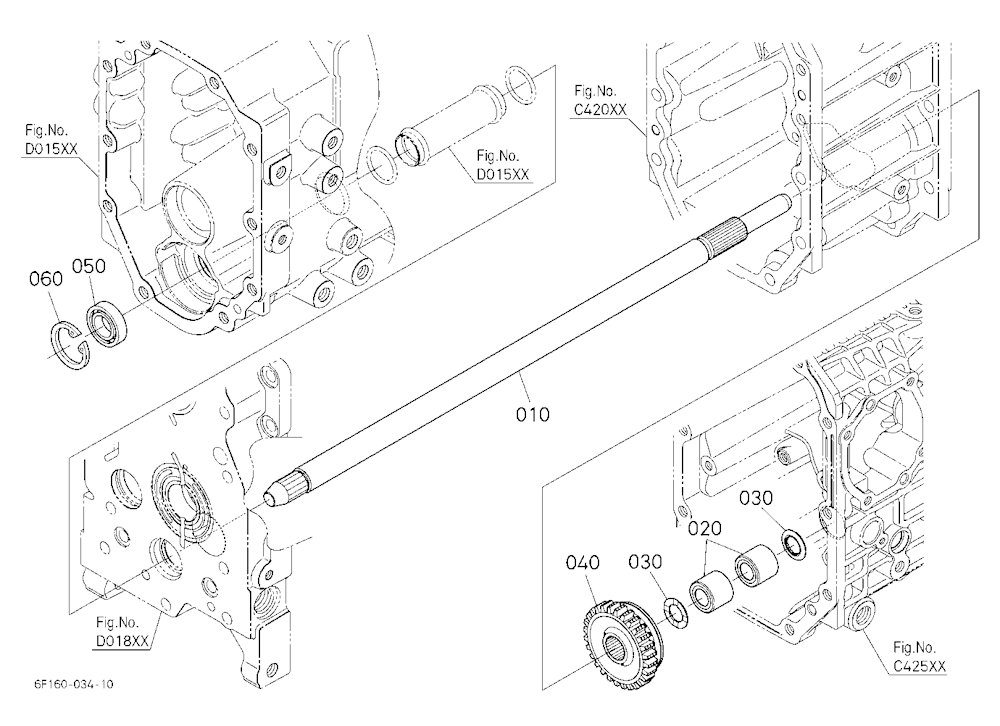 Front Wheel Propeller Shaft