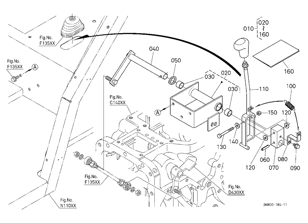 Renge Gear Shift Lever Kit [Option]