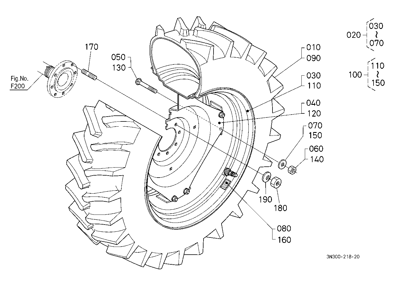 Rear Wheel (18.4-34)