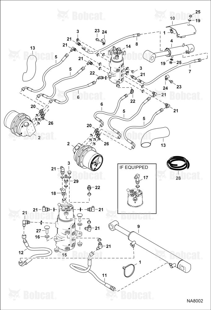 Hydraulic Circuitry (Lower) A4BP11468 & Above