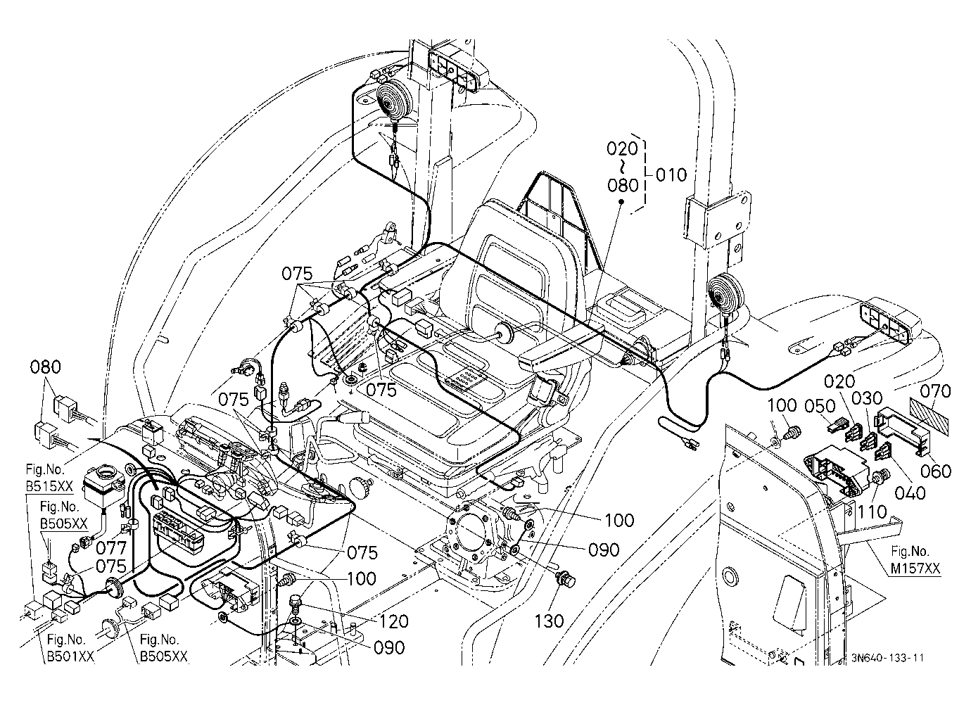 Electrical Wiring (Main) [Except Dual Type]