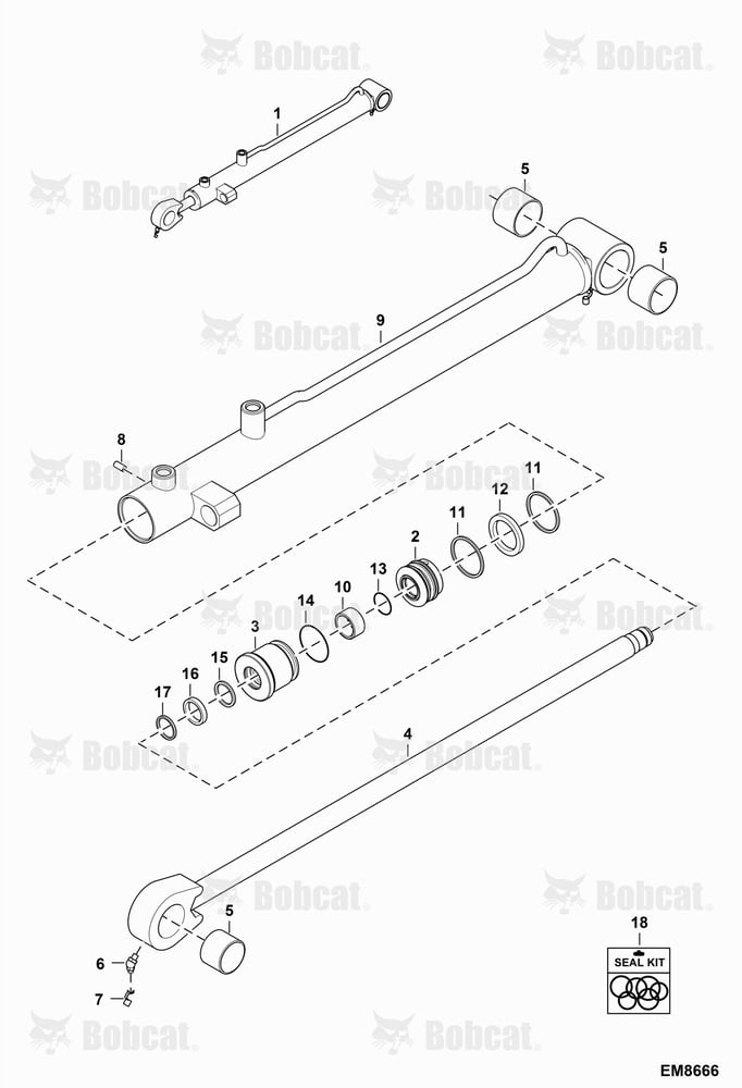 Self Leveling Cylinder